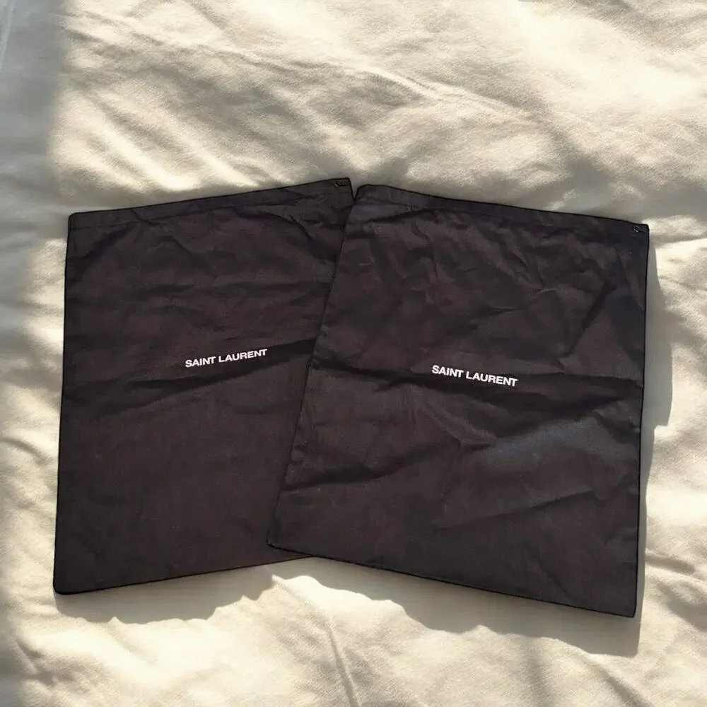 8 Designer Sneaker Shoe Dust Bag Moncler Saint Laurent Tom Ford Prada - Picture 4 of 16